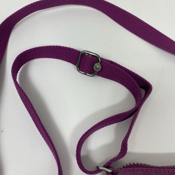 2/$30 Kipling Purple Plum Zipper Alvar Crossbody Bag Purse Travel Hiking Concert - Picture 6 of 12
